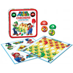 TIC TAC TOE/CHECKERS - SUPER MARIO VS. LUIGI