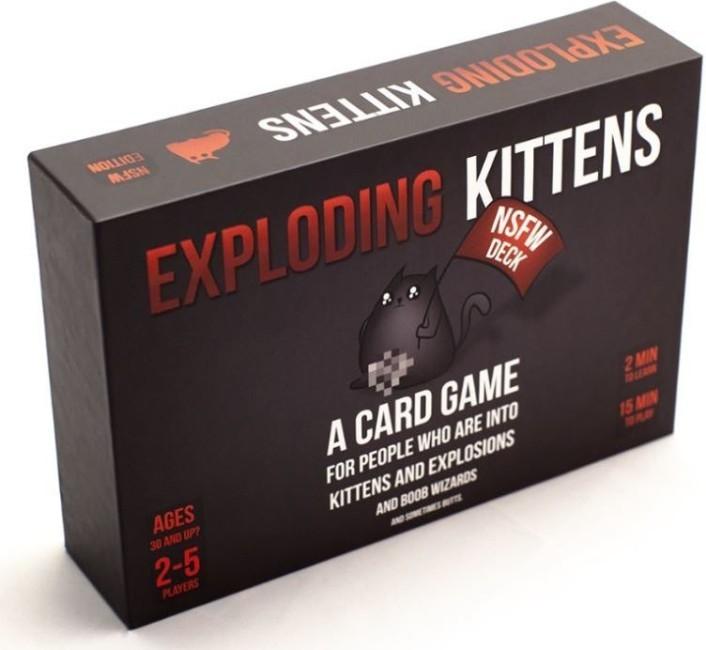 EXPLODING KITTENS NSFW EDITION