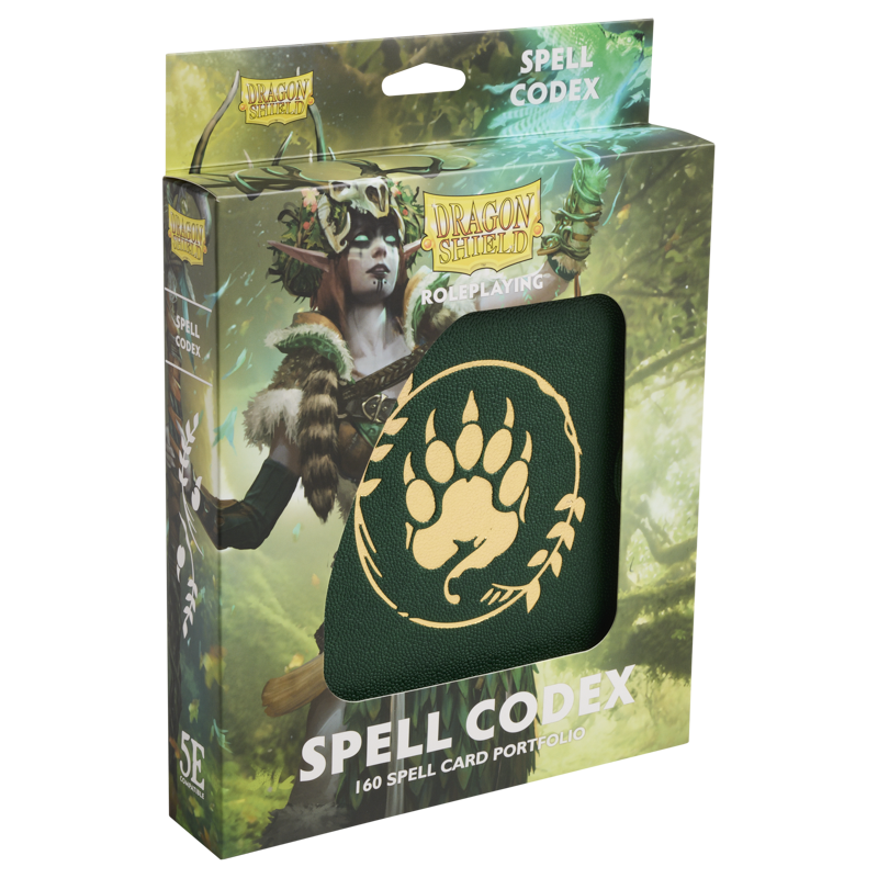 DRAGON SHIELD RPG SPELL CODEX 160 PORTFOLIO