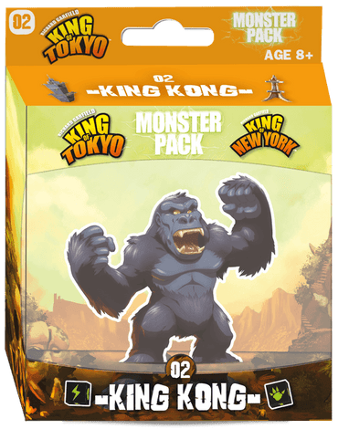 KING OF TOKYO/NEW YORK KING KONG MONSTER PACK