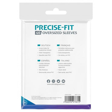 Precise-Fit Oversized Sleeves 40ct