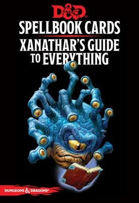 DND SPELLBOOK CARDS XANATHAR'S GUIDE