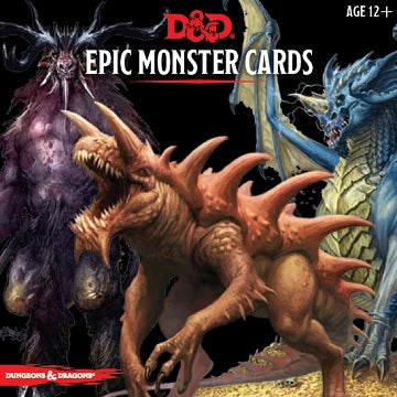 DND EPIC MONSTER CARDS