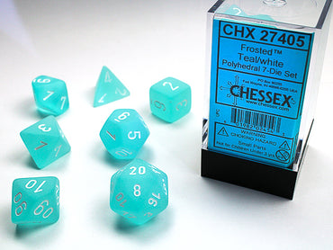 CHESSEX 7-DIE SET *FROSTED*
