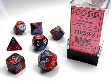 CHESSEX 7-DIE SET *GEMINI*