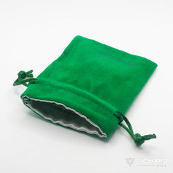 SATIN LINED VELVET BAG - SMALL