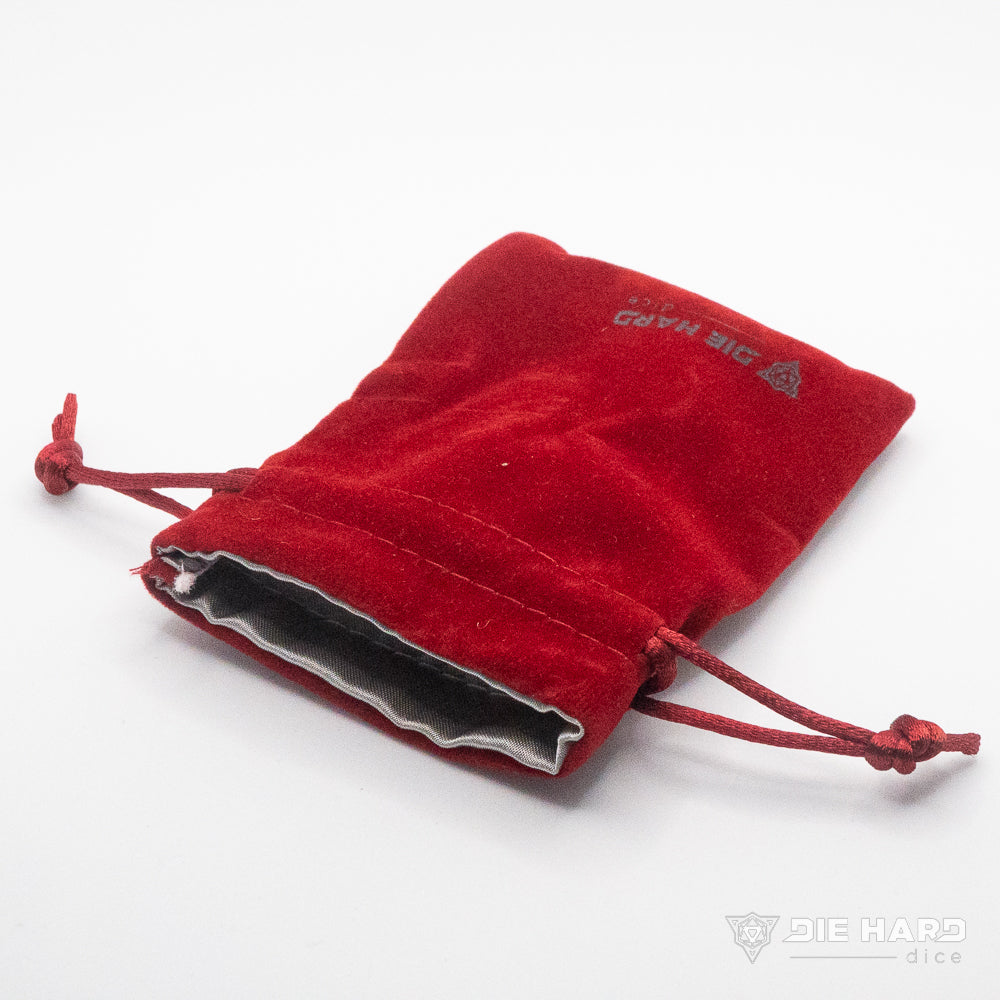 SATIN LINED VELVET BAG - SMALL
