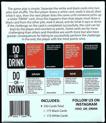 DO OR DRINK BASE GAME