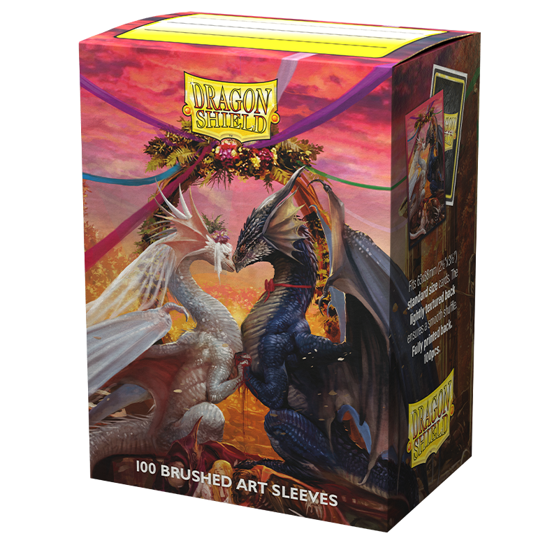 DRAGON SHIELD SLEEVES VALENTINE DRAGON 2023 100CT
