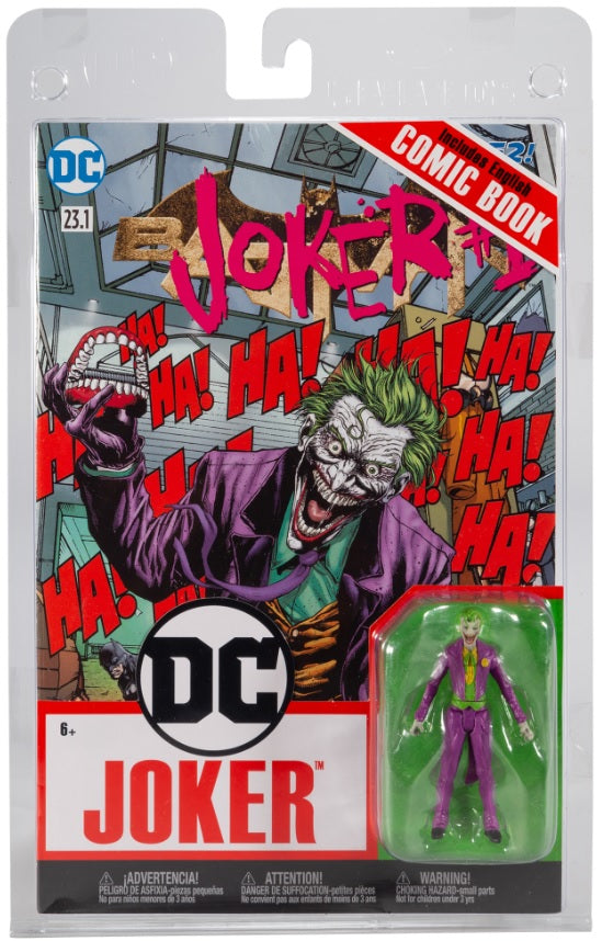 DC DIRECT COMIC W/ FIG WV2 - JOKER (DC REBIRTH)