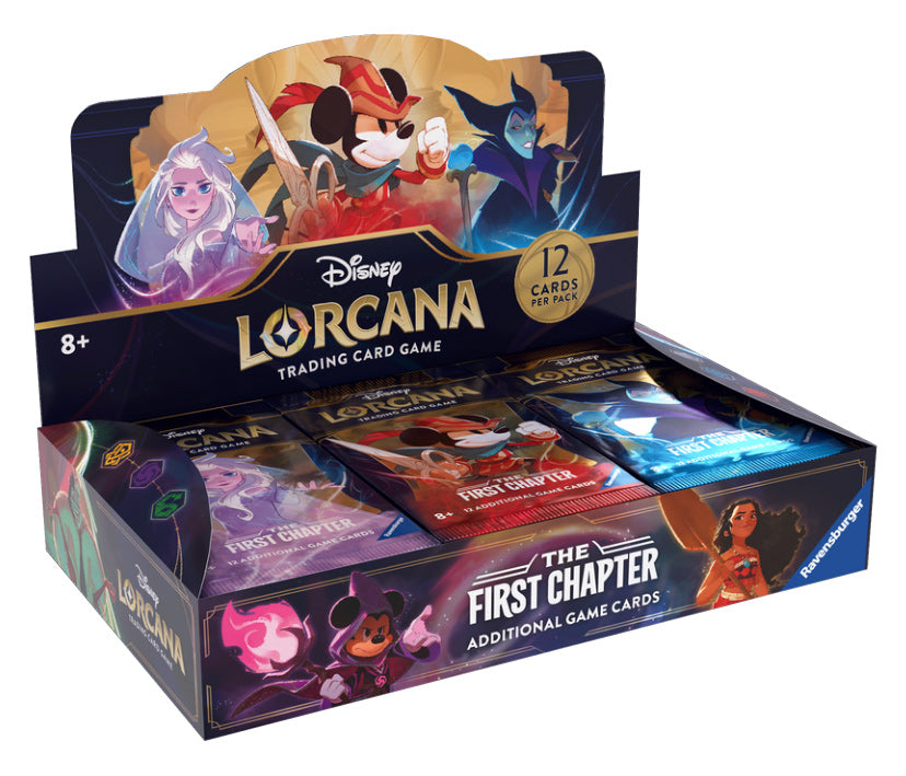 DISNEY LORCANA BOOSTER BOX DISPLAY