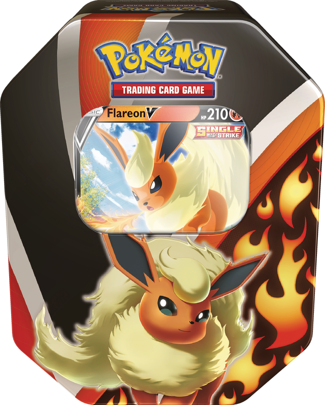 POKEMON EEVEE EVOLUTIONS V TIN