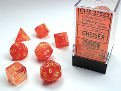 CHESSEX 7-DIE SET *GHOSTLY GLOW*