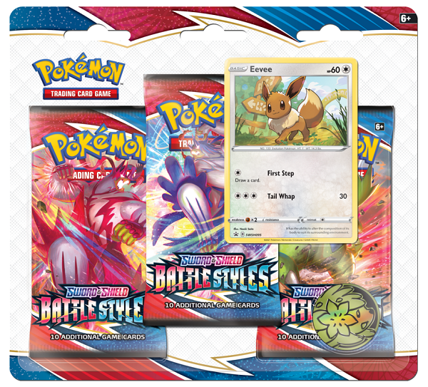 Pokémon - Battle Styles 3PK Blister