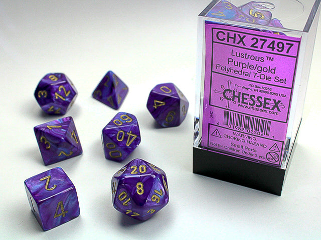 CHESSEX 7-DIE SET *VORTEX*