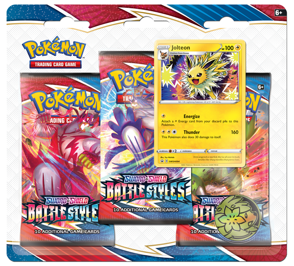 Pokémon - Battle Styles 3PK Blister