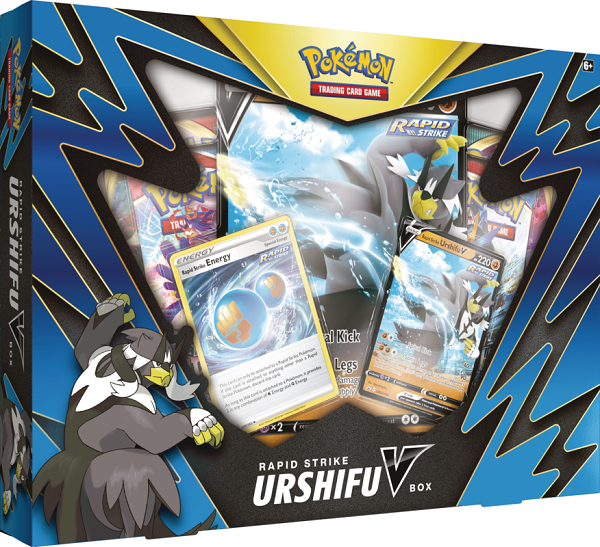 Pokémon - Urshifu Single/Rapid Strike V Box