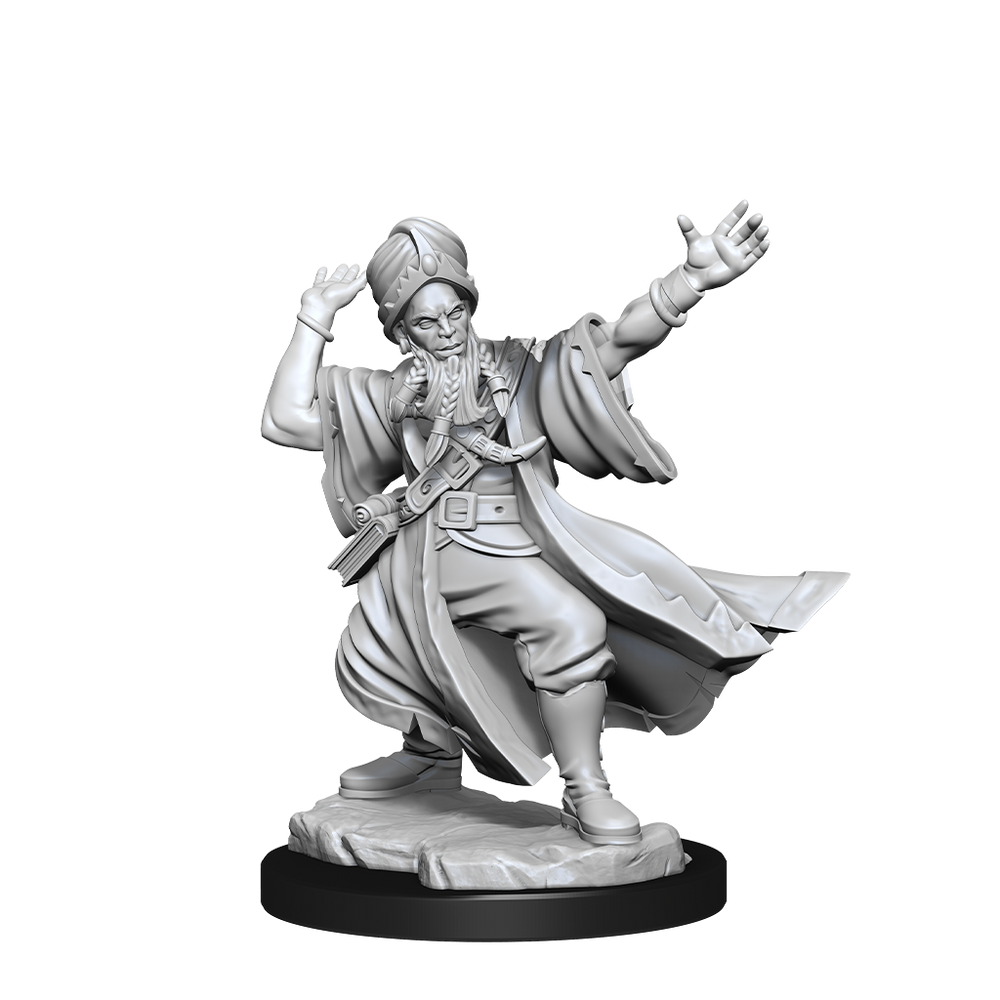 DND FRAMEWORKS: HUMAN WIZARD MALE
