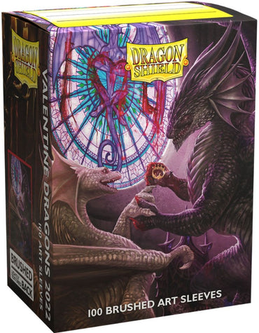 DRAGON SHIELD SLEEVES VALENTINE DRAGONS 2022 100CT