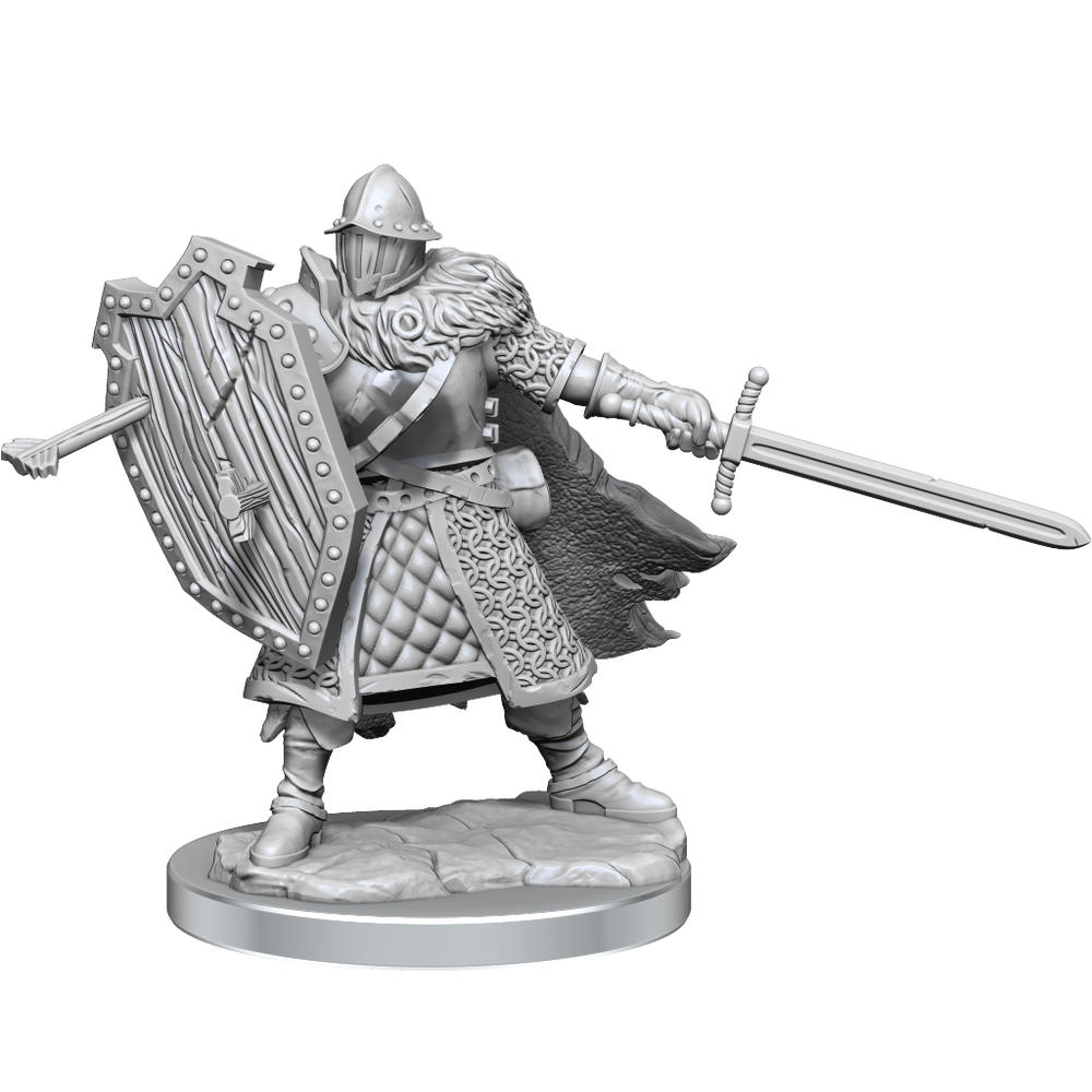 DND FRAMEWORKS: HUMAN FIGHTER MALE