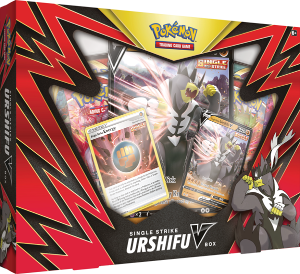 Pokémon - Urshifu Single/Rapid Strike V Box