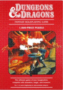 DUNGEONS AND DRAGONS 1000 PIECE PUZZLE