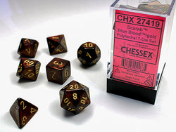CHESSEX 7-DIE SET *SCARAB*