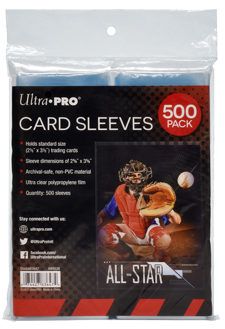 UP SLEEVES COLLECTOR BULK 500CT