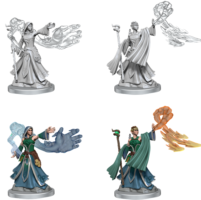 DND FRAMEWORKS: ELF WIZARD FEMALE