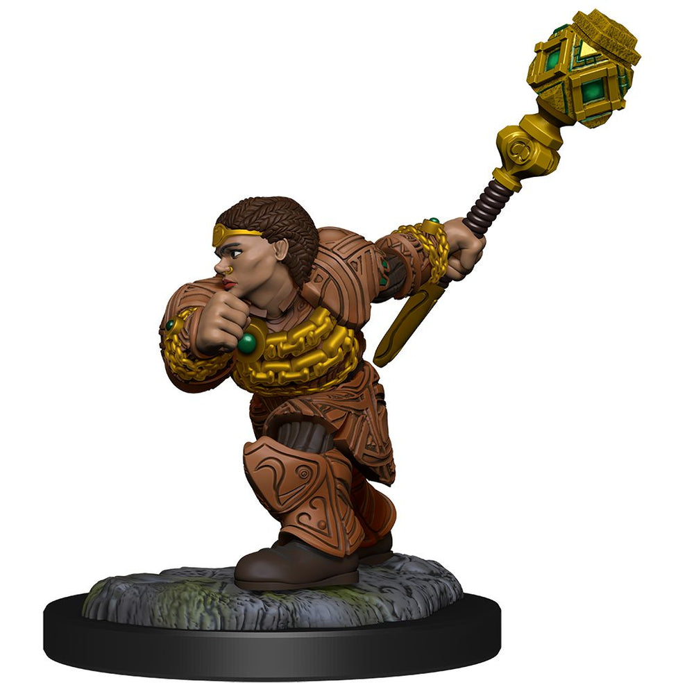 MTG UNPAINTED MINIS WV14 DWARF FIGHTER/CLERIC