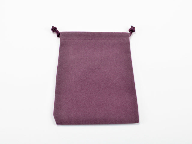 SUEDECLOTH DICE BAG - SMALL
