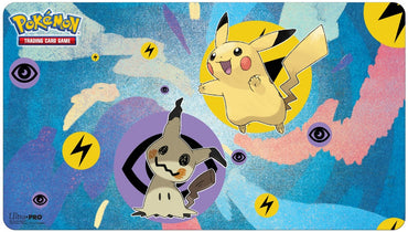 UP PLAYMAT POKEMON PIKACHU AND MIMIKYU