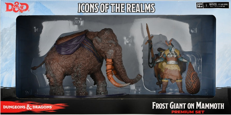 DND ICONS 19: SNOWBOUND FROST GIANT/MAMMOTH SET