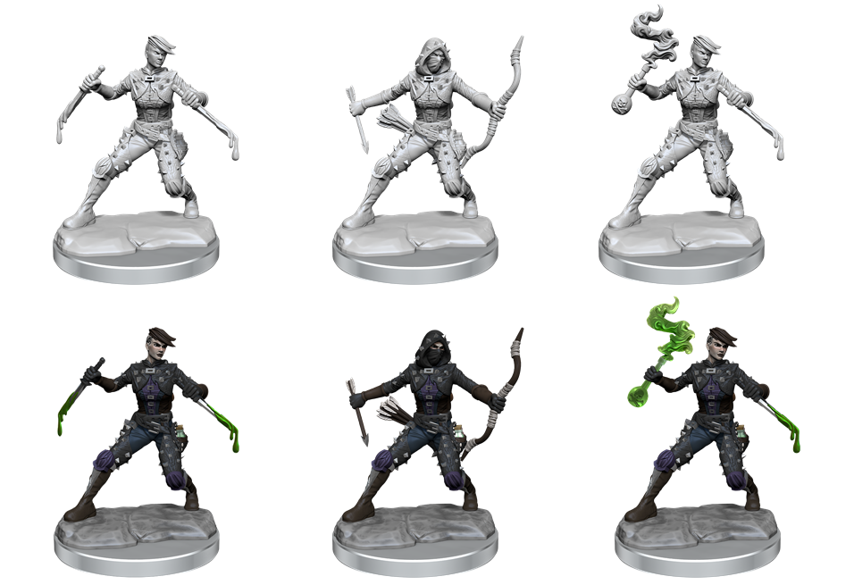 DND FRAMEWORKS: HUMAN ROGUE FEMALE