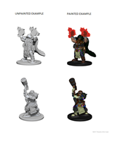 DND UNPAINTED MINIS WV2 DWARF MALE CLERIC