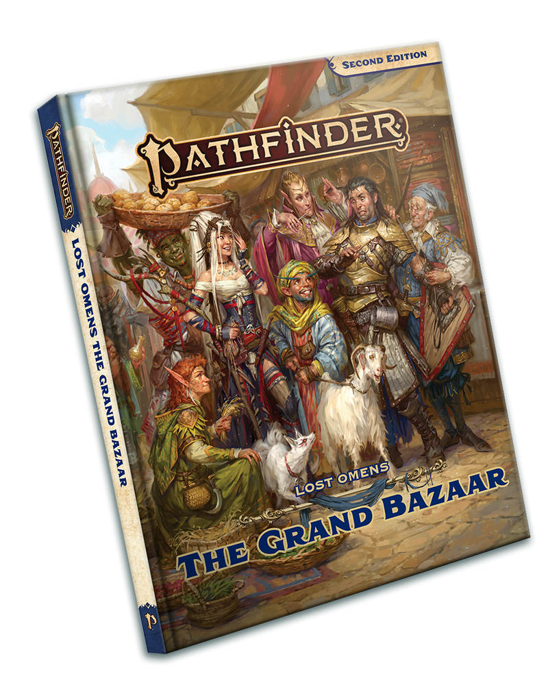 PATHFINDER 2E LOST OMENS THE GRAND BAZAAR HC