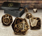 AP ENHANCE METAL RPG DICE SET