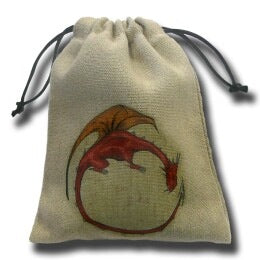 DICE BAG - DRAGON (COLOUR)