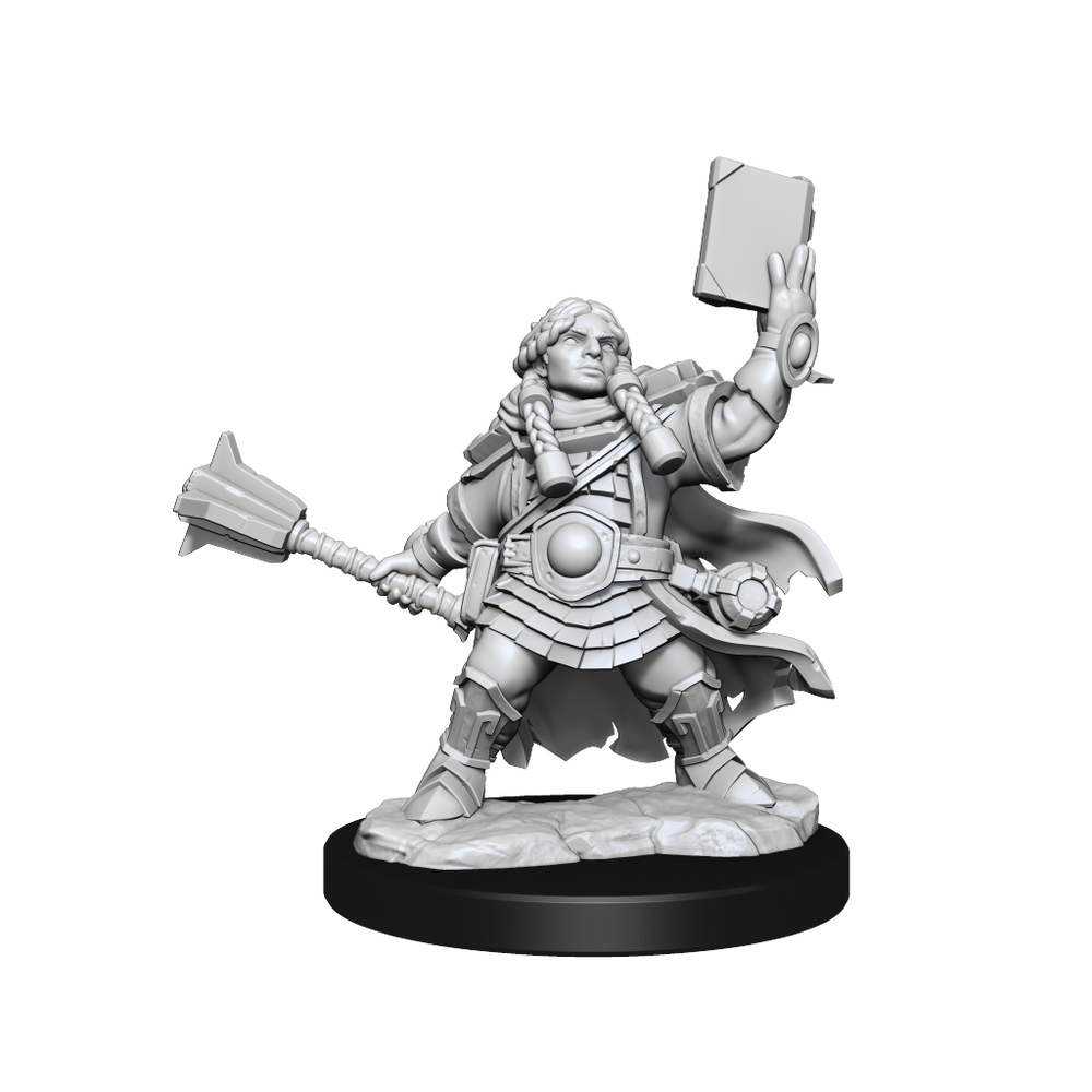 DND FRAMEWORKS: DWARF CLERIC FEMALE