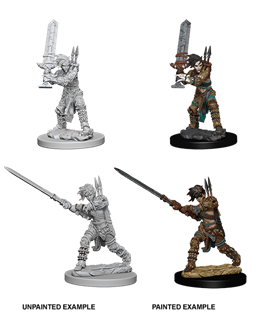 PF UNPAINTED MINIS WV6 FEMALE HUMAN BARBARIAN