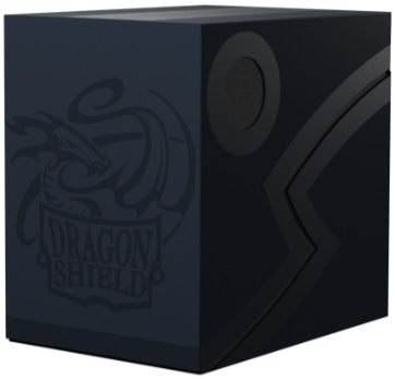 DRAGON SHIELD DECK DOUBLE SHELL MIDNIGHT BLUE/BLACK