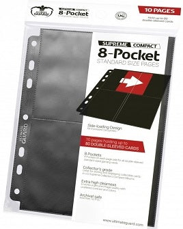 UG PAGES 8PKT COMPACT BLACK 10CT