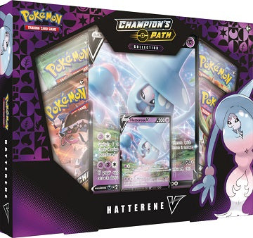 Related Products POKEMON CHAMPION'S PATH HATTERENE V COLLECTION