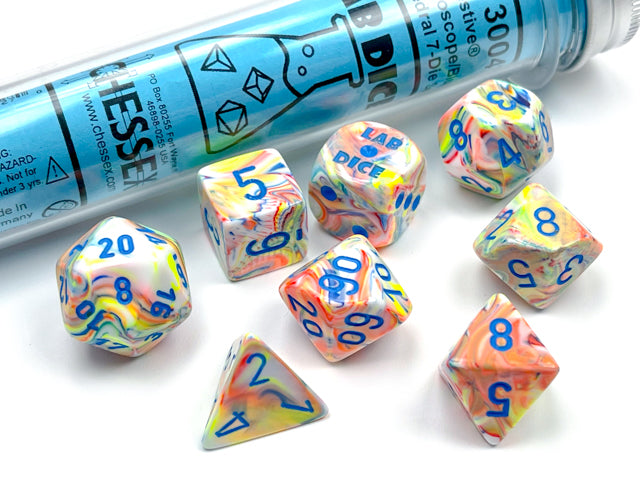 CHESSEX Lab Dice 7-Die Set (Varieties)