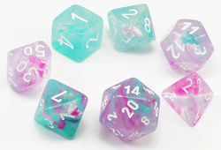 CHESSEX 7-DIE SET *Nebula* MINI