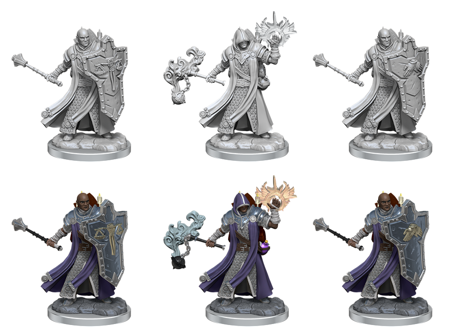 DND FRAMEWORKS: HUMAN CLERIC MALE