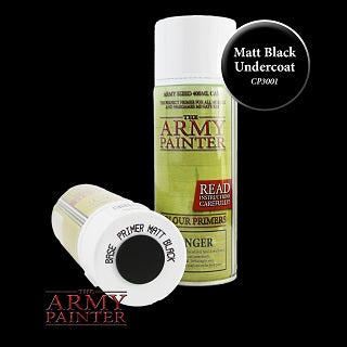COLOUR PRIMER: MATTE BLACK SPRAY