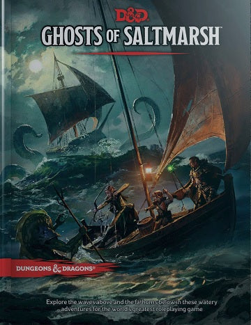 DND RPG GHOSTS OF SALTMARSH HC