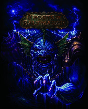DND RPG GHOSTS OF SALTMARSH HC HOBBY EXCLUSIVE