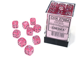 Chessex 12mm D6 Dice Block (36 Dice) *Borealis*